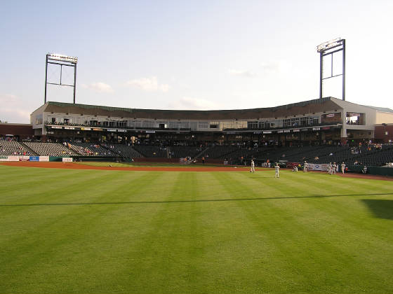 THe view from Center Field - Greensboro