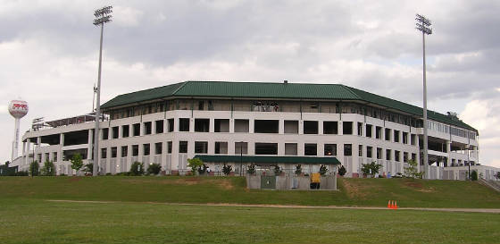 Five County Stadium in Zebulon, NC