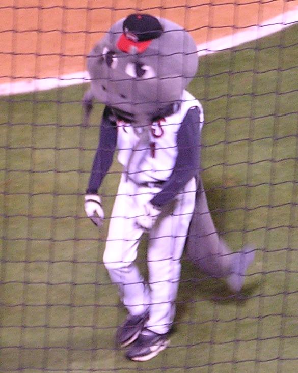 Muddy - The Mudcats Mascot - Five County Stadium